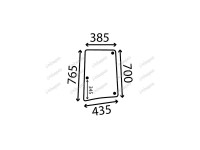 GEAM LATERAL STANGA John Deere