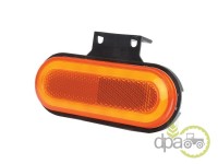 LAMPA GABARIT LED PORTOCALIU CU SEMNALIZARE 12/24V