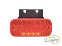 LAMPA GABARIT LED ROSU 12/24V