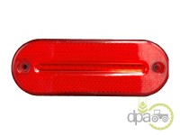 LAMPA GABARIT NEON ROSU 24V