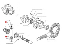 PINION SATELIT DIFERENTIAL SPATE New Holland