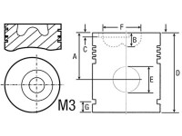 PISTON MOTOR Ford