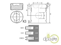 PISTON+SEGMENTI MOTOR Deutz