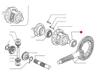 RULMENT CARCASA DIFERENTIAL SPATE Fiat